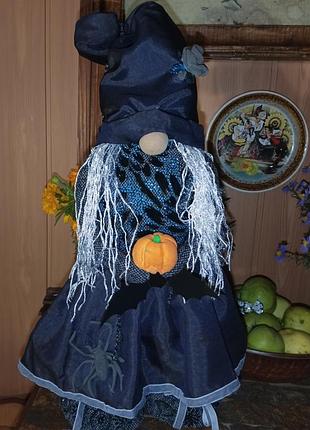 Интерьерная кукла гном-видьмочка