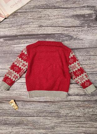 Детский новогодний свитер 2