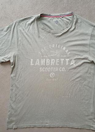 Брендовая футболка lambretta.