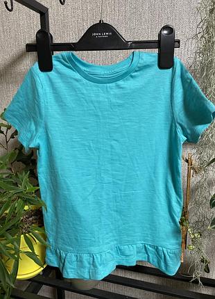 Marks&spencer футболка нова 5-6 років дівчинка