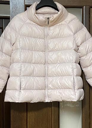 Пуховик рожевий автоледі