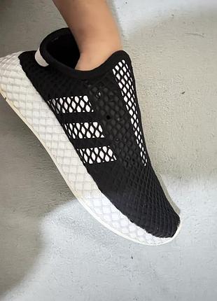 Женские кроссовки для бега adidas deerupt runner cq2625 38 черные