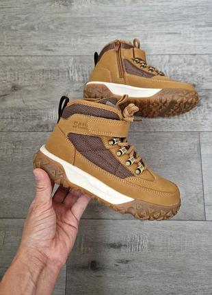 Р.33-37 демисезонные ботинки/хайтопы для мальчиков jong-golf c30962-14