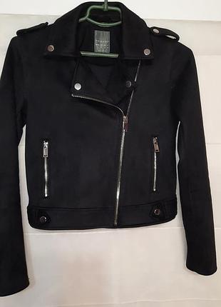 Замшева косуха, розмір 42/44