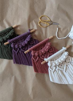 Макраме панно на стену 5