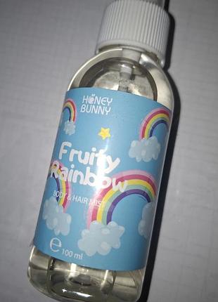 Дитячий парфумований спрей honey bunny 100 мл fruity rainbow