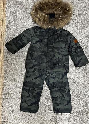 Зимовий костюм куртка штани 1,5-2 років 86-92 розмір