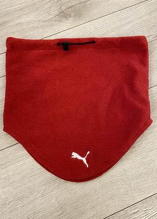 Флисовый шарф снуд хомут puma