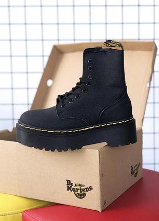 Чоботи dr. martens molly iridescent crackle platform boots