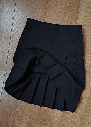 Черная юбка для девочки в школу 4
