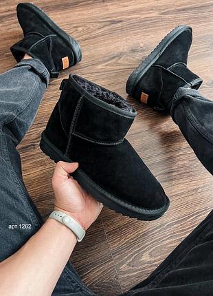 Уггі чоловічі 41-43 ugi seven black угі / угги мужские черные