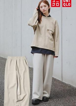 Штани dry sweat wide uniqlo