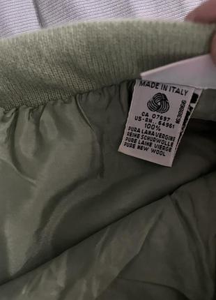 Вінтаж юбка шерсть 100 % benetton 4