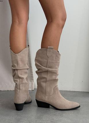 Стильные женские сапоги казаки в наличии и под отшив 💛💙🏆