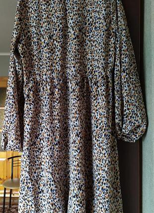 Платье леопард.