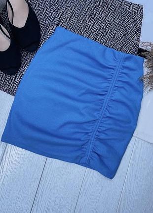 Нова коротка спідниця zara s спідниця в рубчик бавовняна спідниця з драпіруванням спідниця зара