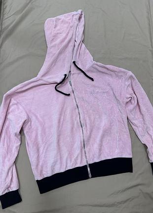 Велюровий худі зіпка