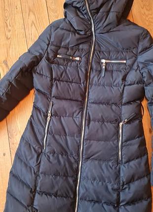 Качественный женский пуховик, 90% пух, 10% перо