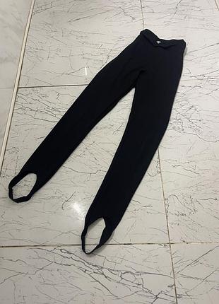 Легінси зі штрипкамичорні  штани зі штрипками h&m