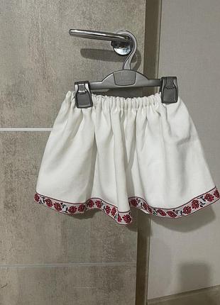 Дуже красива в українському стилі юбка