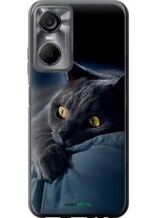 Чохол на tecno pop 6 pro be8 димчастий кіт "825u-2929-7673"