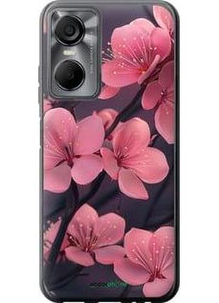 Чохол на tecno pop 6 pro be8 пурпурова сакура "6075u-2929-7673"