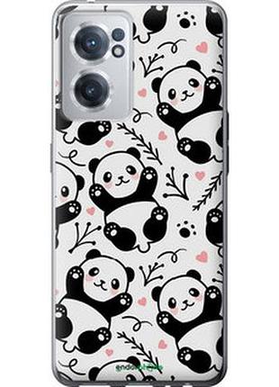 Чохол на oneplus nord ce 2 панди "4318u-2589-7673"