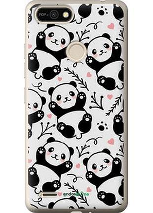 Чохол на tecno pop 2f b1f панди "4318u-2391-7673"