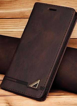 Чехол книжка для redmi 12   чехол бумажник на редми 12 кожзам