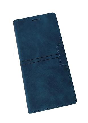 Чохол книга магнітний на samsung а51 чохол-книжка на самсунг а51(sm-a515) синій