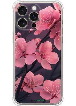 Чохол на iphone 15 pro max пурпурова сакура "6075sp-3098-7673"