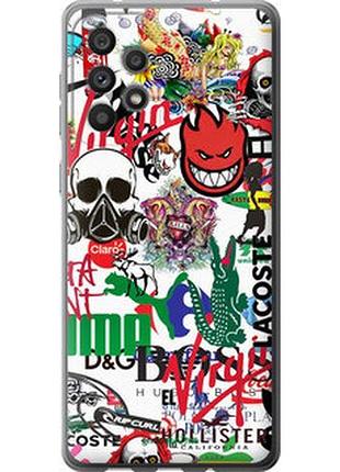 Чохол на samsung galaxy a73 a736b many different logos "4022u-2586-7673"