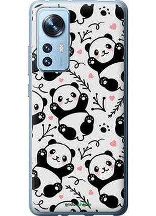Чохол на xiaomi 12 панди "4318u-2555-7673"