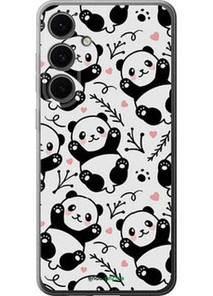 Чохол на samsung galaxy s24 fe панди "4318u-3772-7673"