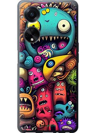 Чохол на oppo a98 смішні монстри "5549u-3115-7673"
