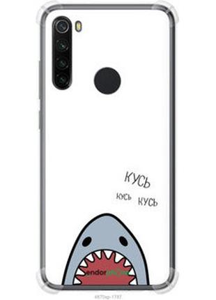 Чохол на xiaomi redmi note 8 акула "4870sp-1787-7673"