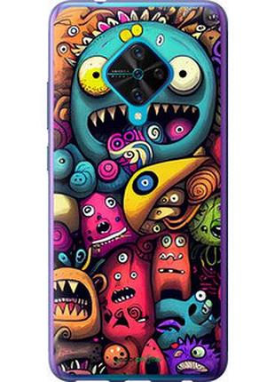 Чохол на vivo v17 смішні монстри "5549u-1819-7673"
