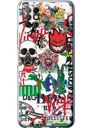 Чохол на infinix note 8 many different logos "4022u-2710-7673"