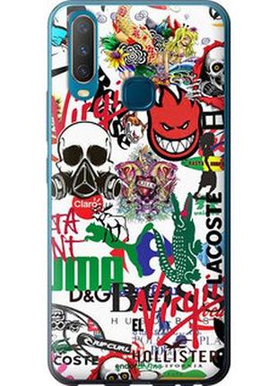 Чохол на vivo y15 many different logos "4022u-1791-7673"