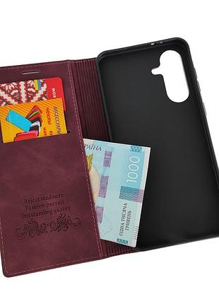 Чехол книжка портмоне на samsung а06 чехол-книжка на самсунг а06(sm-a065)