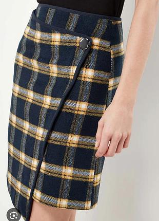 Юбка асимметричная теплая на запах next