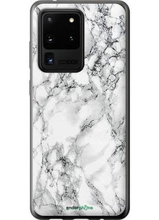Чохол на samsung galaxy s20 ultra мармур білий "4480u-1831-7673"