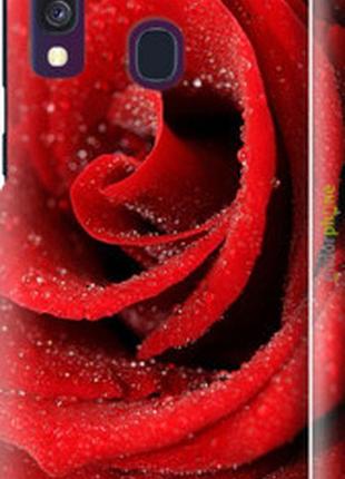 Чохол на samsung galaxy a40 2019 a405f червона троянда "529m-1672-7673"