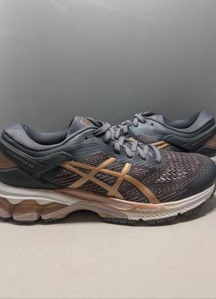 Женские кроссовки для бега asics gel kayano 26 1012a457-022 размер us 7 eu 38