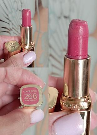 L'oréal помада тон 268
