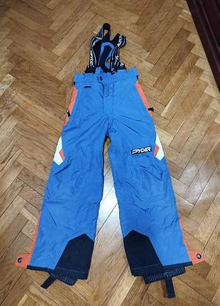 Лижні штани, напівкомбінезон на 7-8 років