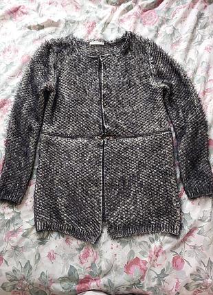 Кардиган женский теплый, трансформер