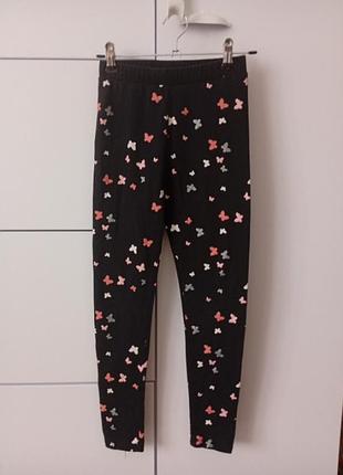 Утеплені штани на 9-10 років 140 см лосини легінси теплі