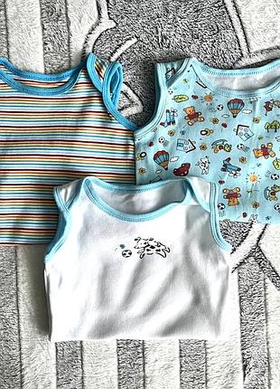 Набір бодічків для малечі, унісекс, 3-6 міс.