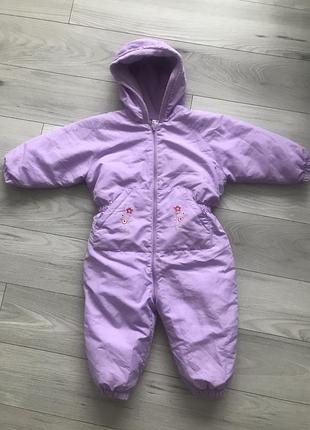 Комбінезон доя дівчинки ( осінь - зима)